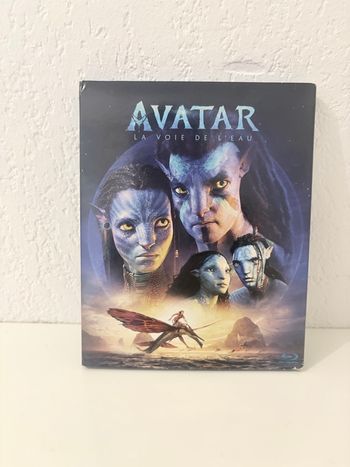 Avatar La Voie de l'Eau Blu-Ray Édition 2 Disques avec Fourreau Cartonné