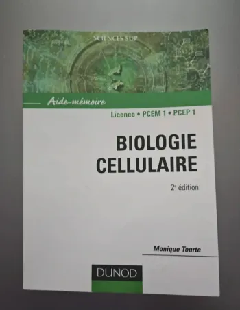 Livre Biologie Cellulaire