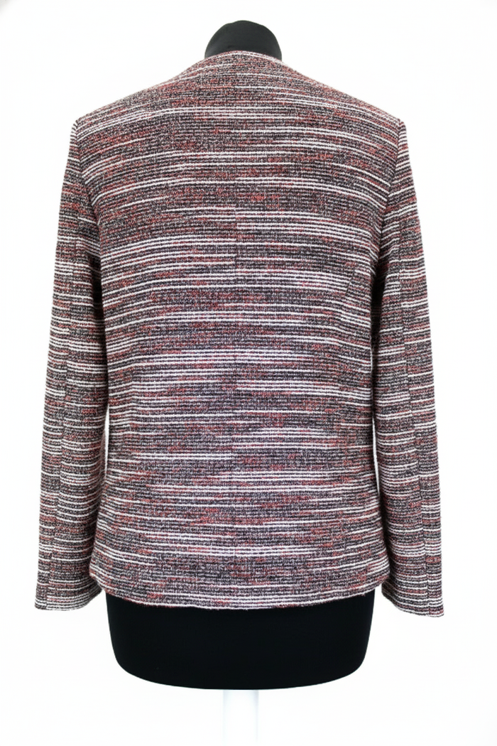 Veste Chic Marron/Écru - photo numéro 3