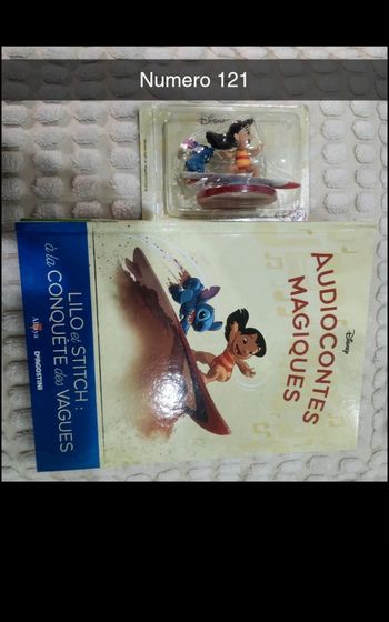 121ēme audioconte magique collection altaya deagostini livre et figurine disney audio compte