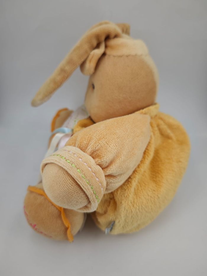Doudou Boule Lapin Patapouf Orange Kaloo - photo numéro 3