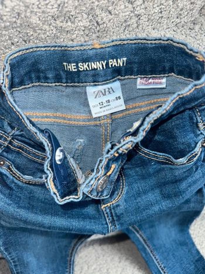 Jean skinny bleu Zara - photo numéro 2