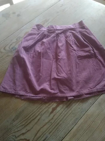Jupette Fille Velours