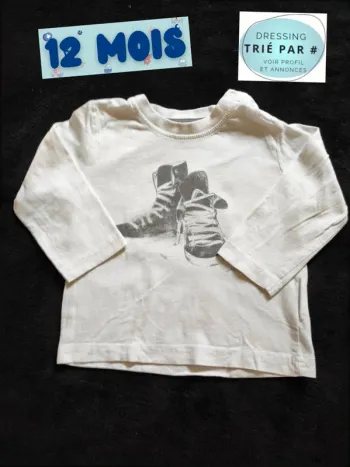 Tee shirt grain de blé 12 mois