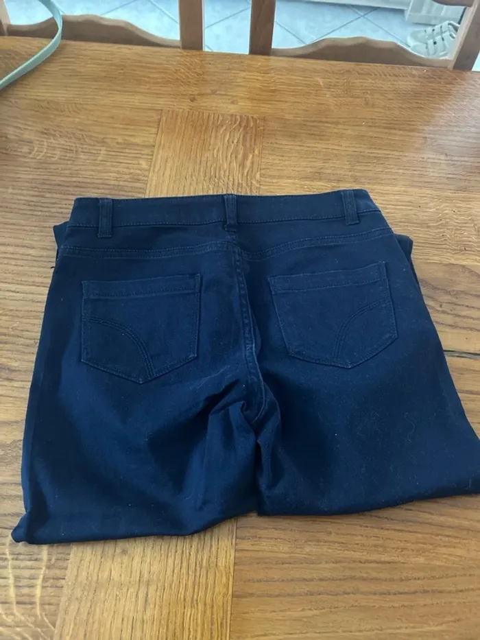 Pantalon bleu foncé - photo numéro 4