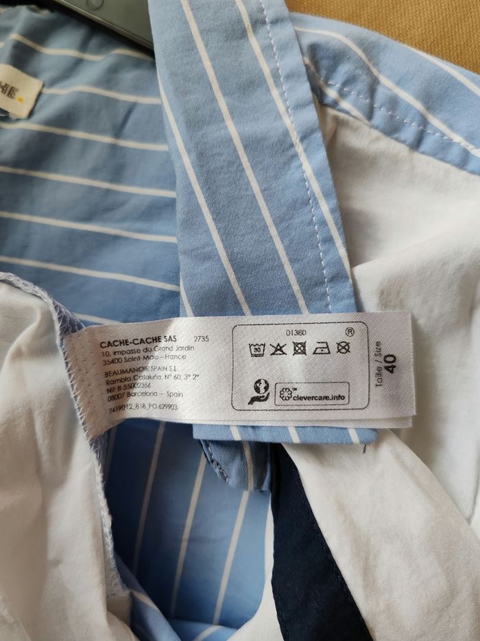 Chemise bi couleur - photo numéro 8