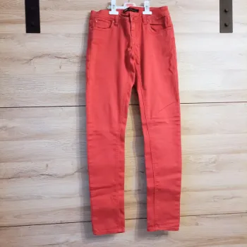 Pantalon rouge femme taille 38 megusto denim