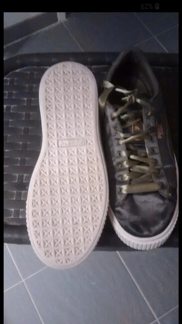 Tennis femme Puma basket, pointure 38. - photo numéro 4