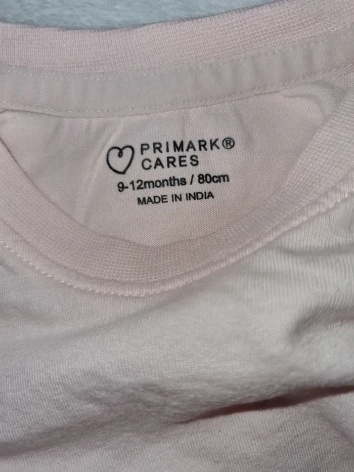 Tee-shirt manches longues taille 9-12 mois - photo numéro 3