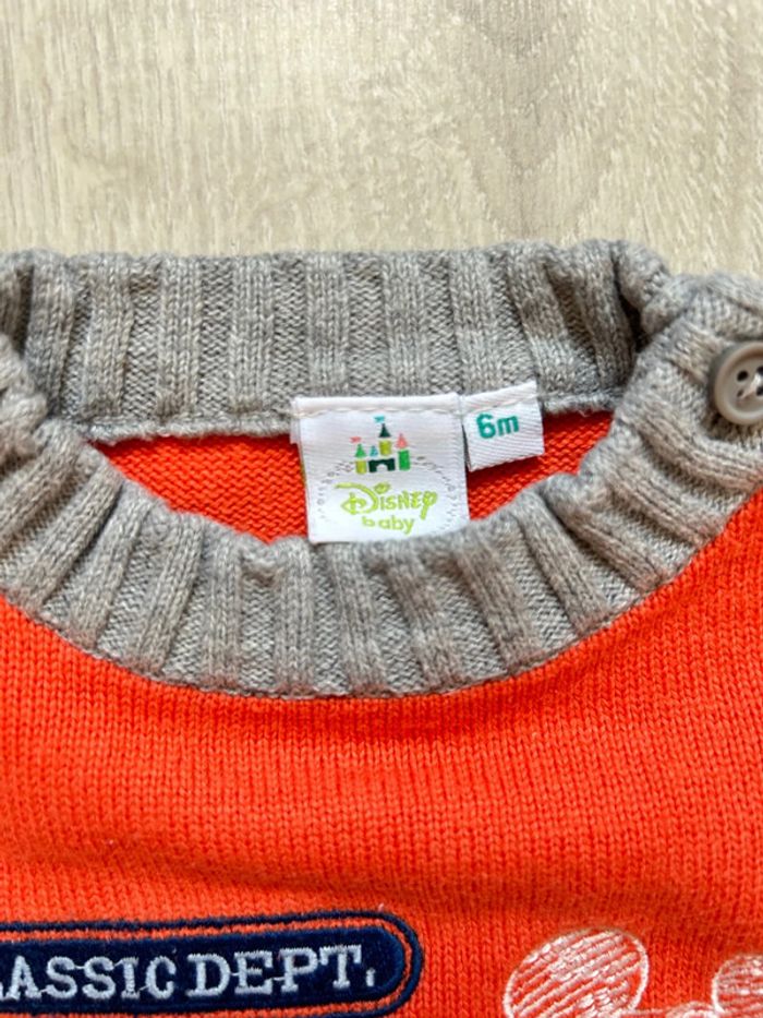 Pull Mickey Disney 6 mois - photo numéro 2