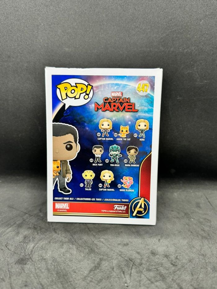 Funko pop marvel nick fury with goose 447 - photo numéro 4