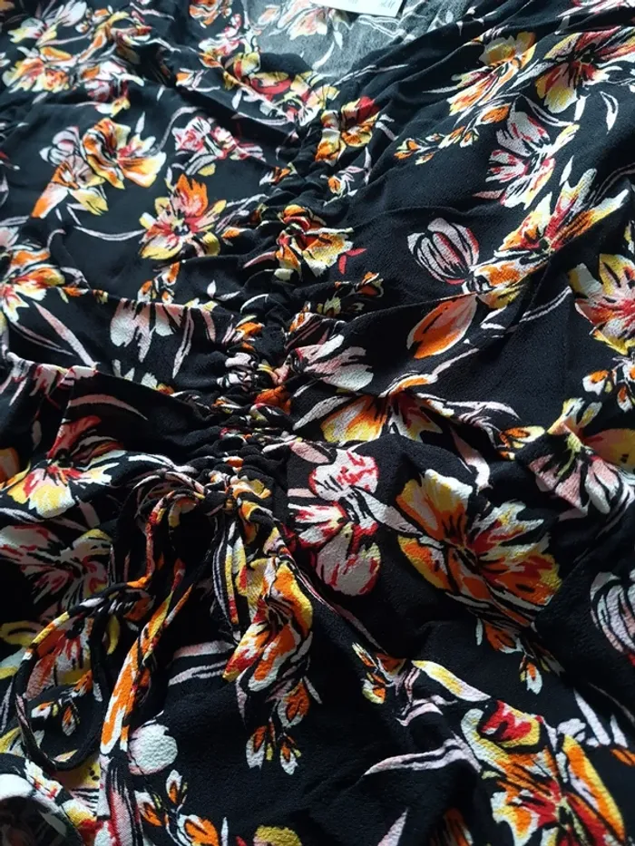 haut blouse chemise florale femme taille 36 H&M - photo numéro 15