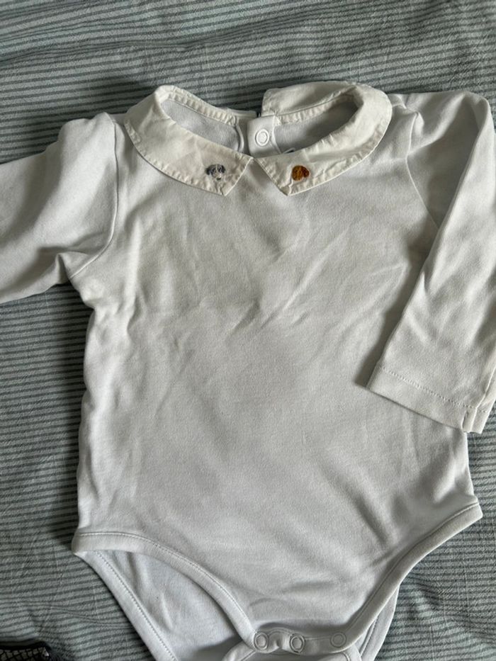 Ensemble Jacadi bébé garçon 12 mois 74cm - photo numéro 4