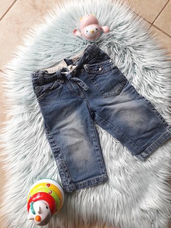 🦊 pantacourt jean bleu vertbaudet 4ans 🦊