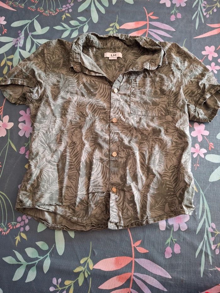 Chemise manches courtes