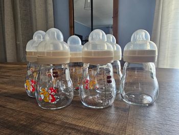 Six biberons MAM verre