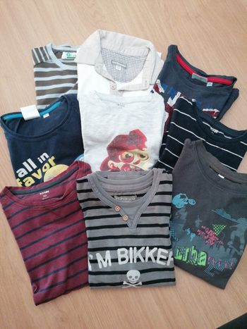 Lot tee-shirt garçon 8 ans