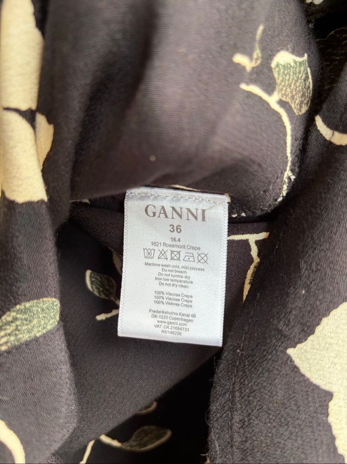 Chemise Ganni T.36 - photo numéro 4