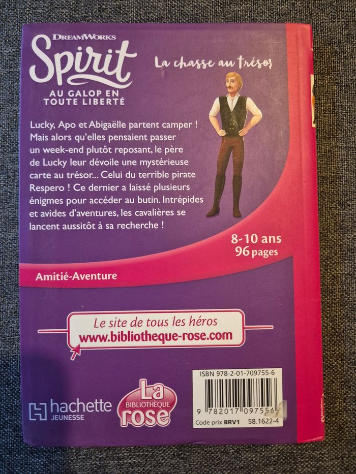 Livre Spirit La chasse au trésor - photo numéro 2