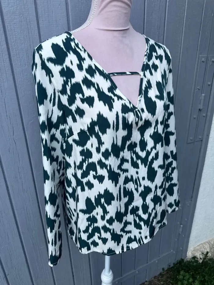 Blouse légère été manches longues imprimée 36/S Shein - photo numéro 2