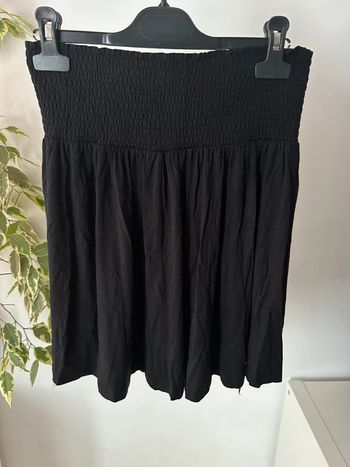 Jupe fluide noir basic h&m