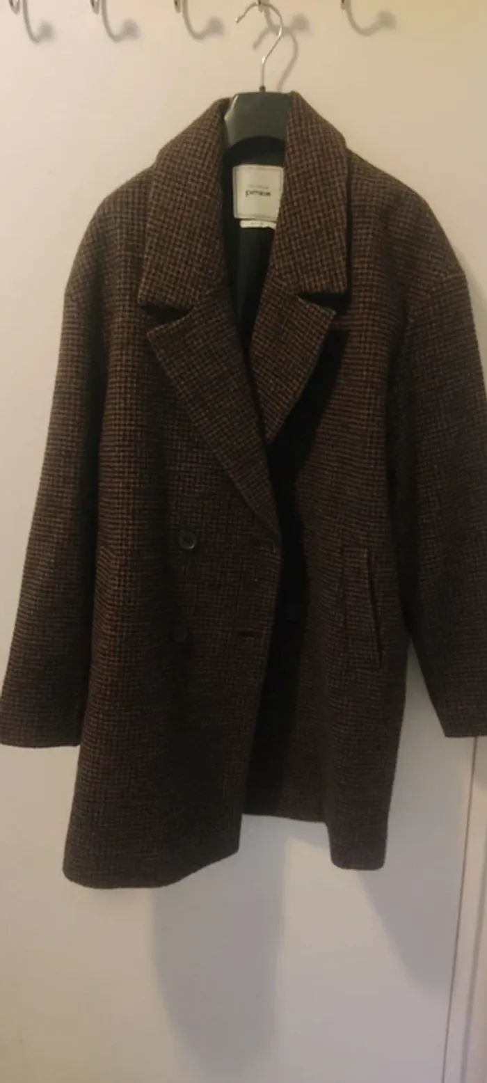 Pimkie manteau oversized femme carreaux taille Xs - photo numéro 4