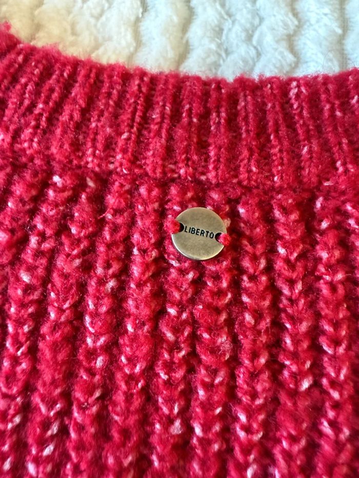 Pull rouge Liberto / Taille S - photo numéro 6