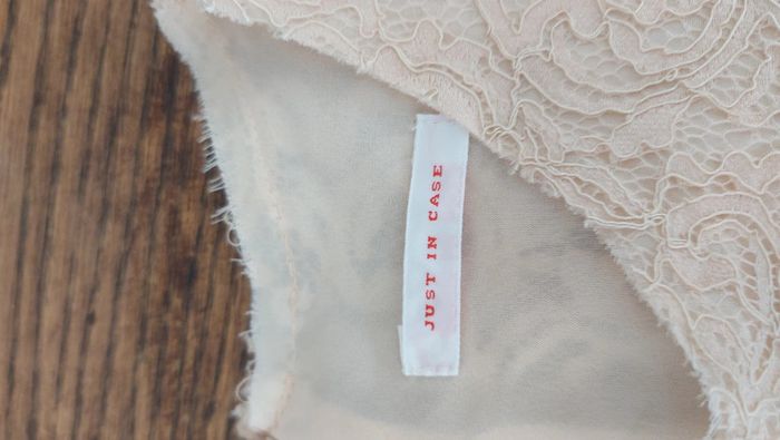 Robe chic rose pâle Just in Case taille 36 - photo numéro 18