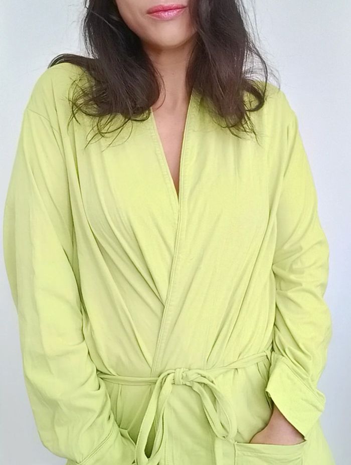 Robe de chambre anis - photo numéro 9