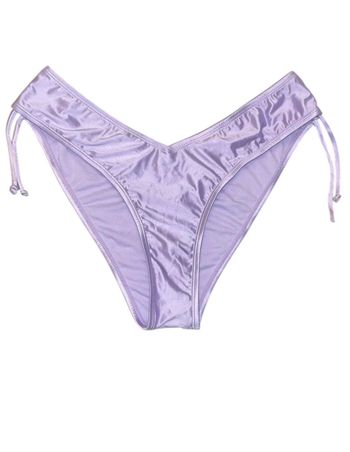 Bas de maillot de bain violet échancré Ardène Swim Taille L
