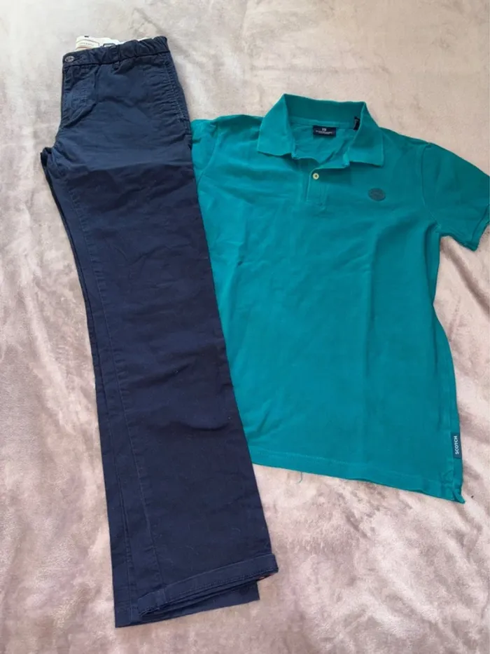 Lot garçon taille 14 ans Scotch & soda - photo numéro 2