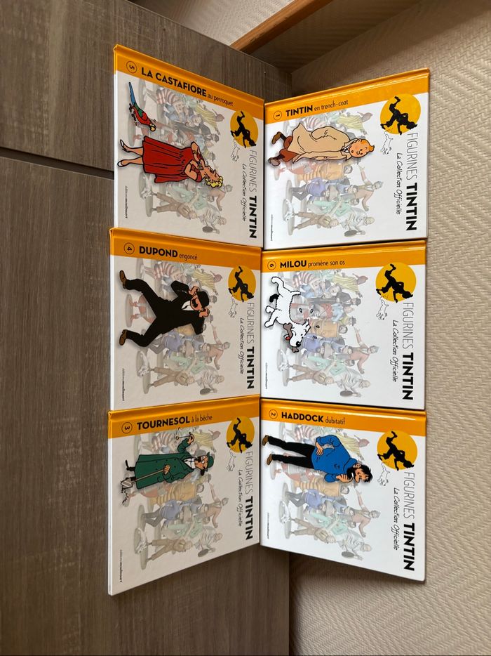 Livres Figurines Tintin