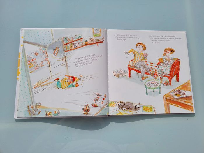 Beau livre La Drôle de maladie de P'tit bonhomme - photo numéro 2