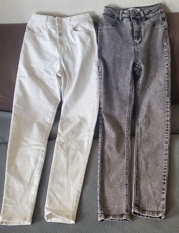 Lot 2 jeans Taille 32 Jennyfer - photo numéro 1