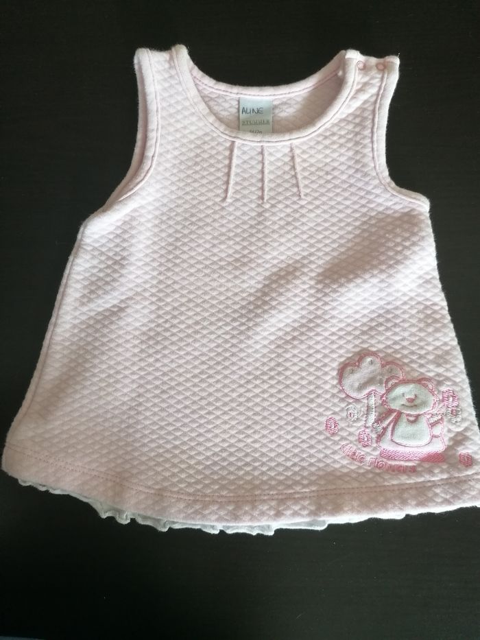 Robe manches courtes