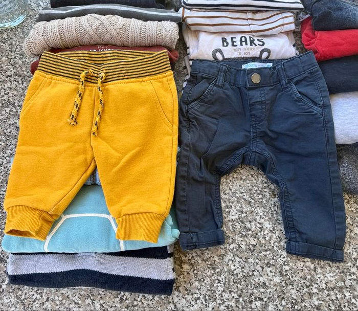 Lot de 27 vêtements bébé garçon 3-6 mois - photo numéro 4