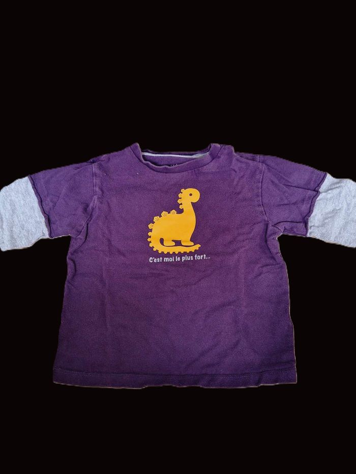T-shirt manches longues Bout'chou 18 mois