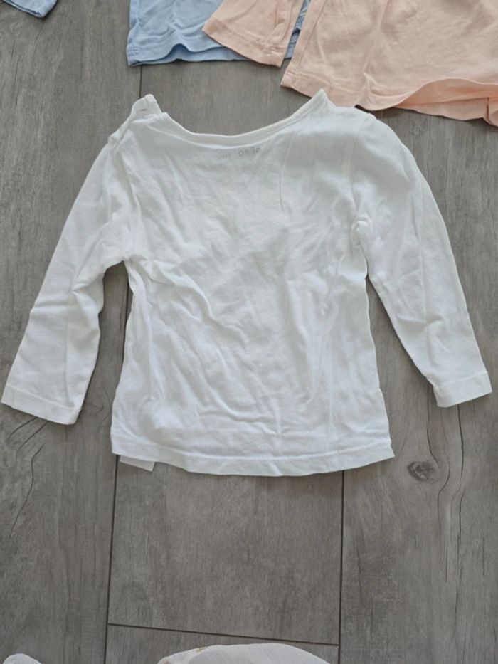Lot 3 t-shirt 12 mois gemo - photo numéro 4