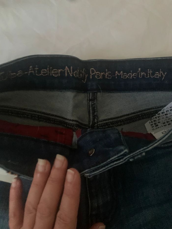 Jean coupe droite taille 34 neuf avec étiquette - photo numéro 7