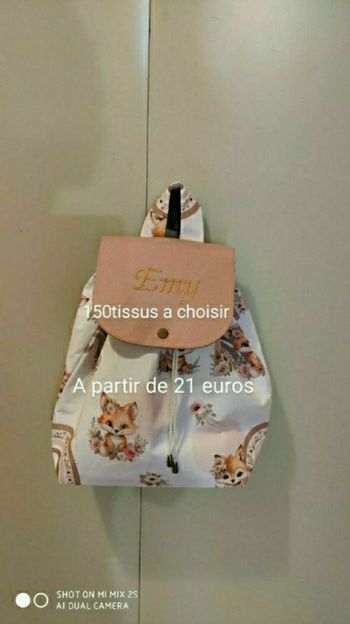 Sac à dos personnalisé neuf