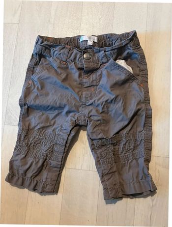 Pantalon marron 12 mois kitchoun très bon état