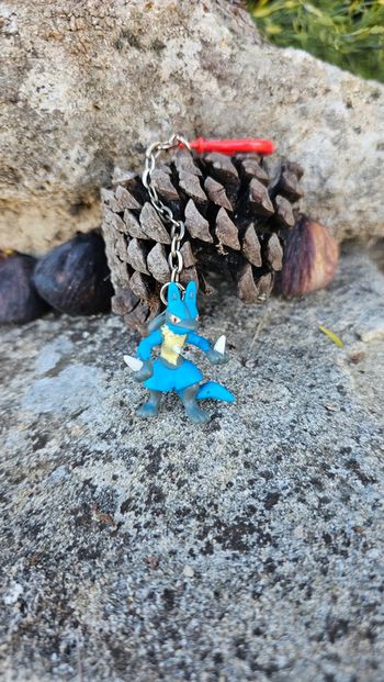 Super figurine Pokemon Nintendo lucario porte clé
