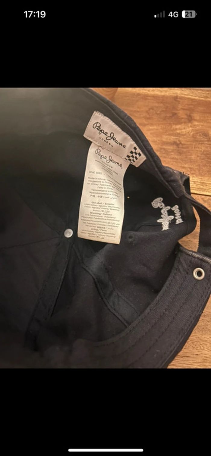 Casquette vintage Formule 1 Infinity RacingRed Bull Pepe Jeans - photo numéro 4