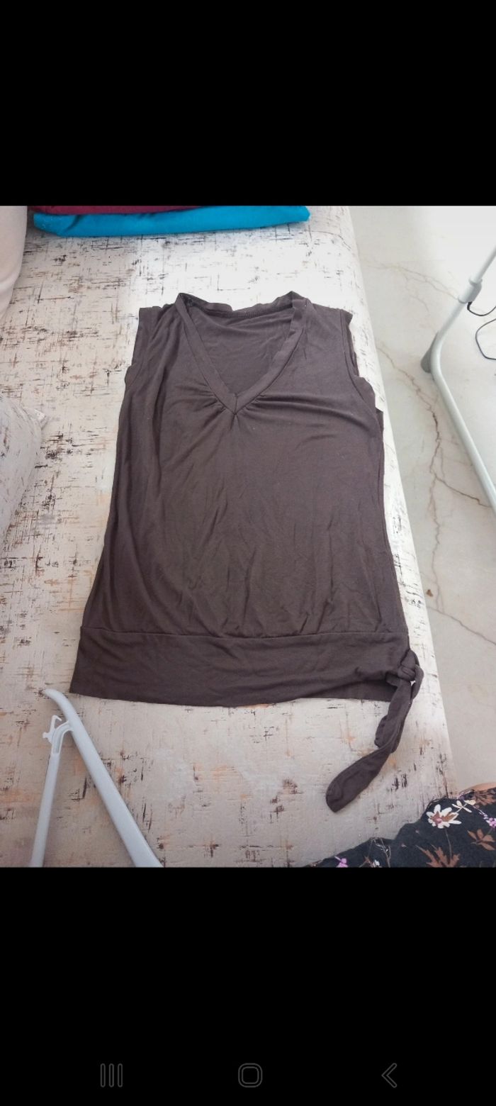 Haut marron S/M