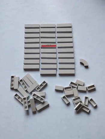 Lego n°199 gris clair