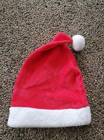 Bonnet de père Noël 1 mois kitchoun