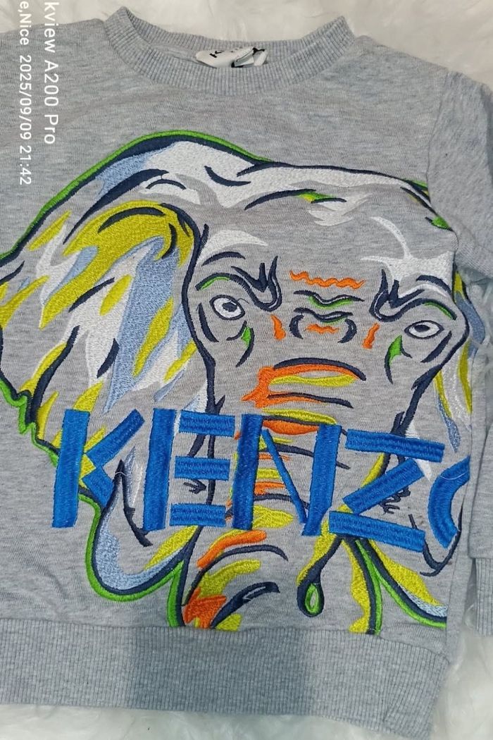 Sweat kenzo 5ans - photo numéro 2