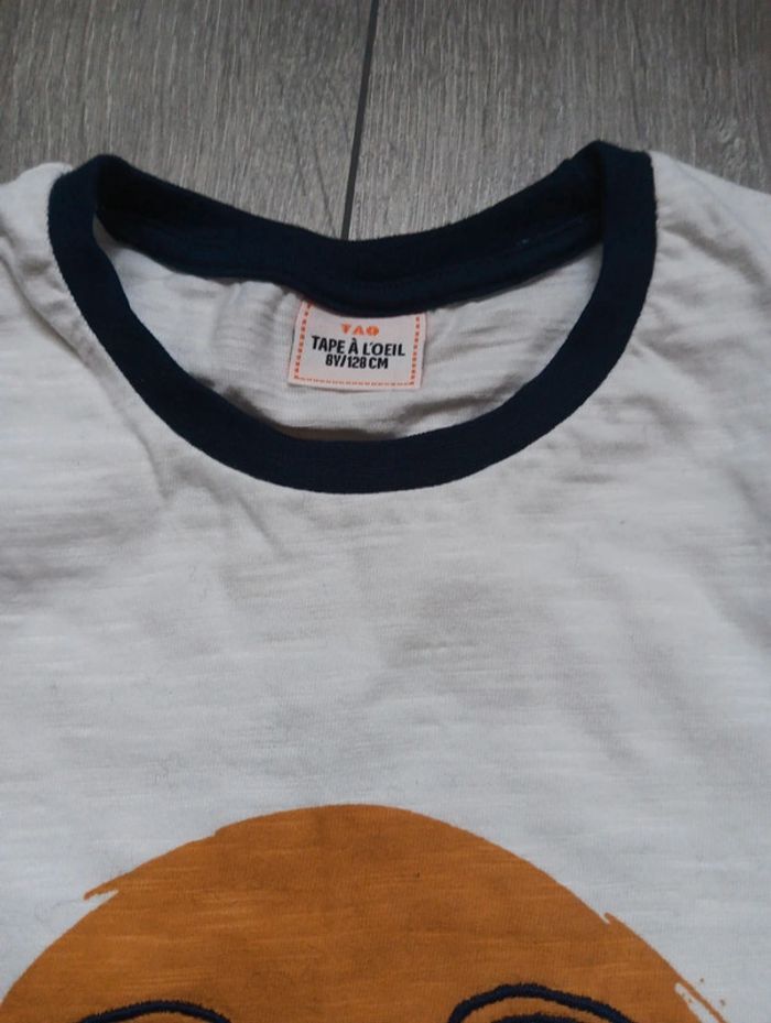 T-shirt manches courtes taille 8 ans Tape à l'œil - photo numéro 3