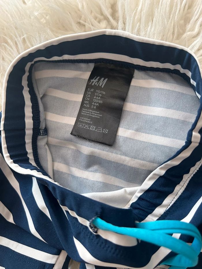 Garçon 👦🏻 maillot/caleçon de bain h&m 4/6 ans - photo numéro 3