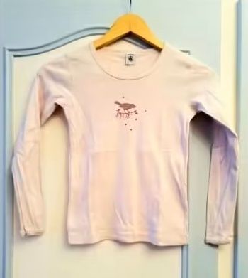 T-shirt Petit Bateau, taille 10 ans